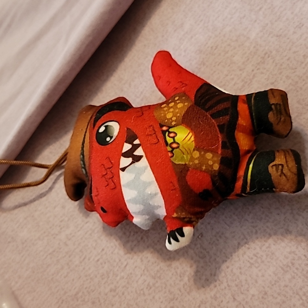 McDonald's The Masked Singer Jojo Siwa Trex Plush 2023
